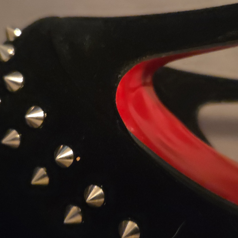 Today Only Studded Black Women's Boots - Picture 4 of 5